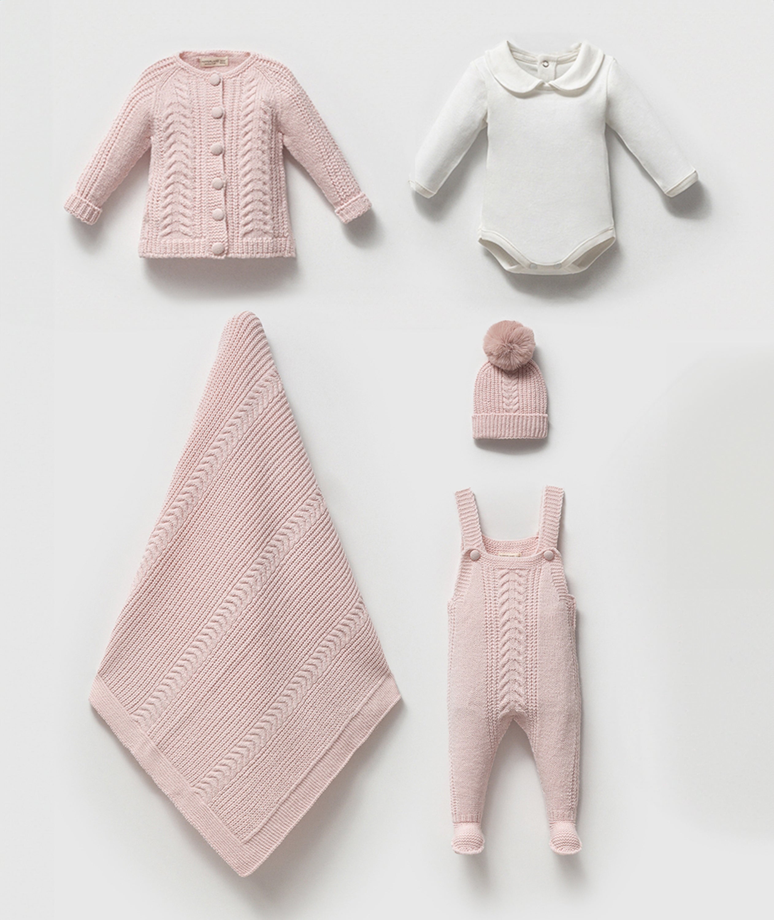 Little Luxe Newborn Knitwear Set | 5 Pieces