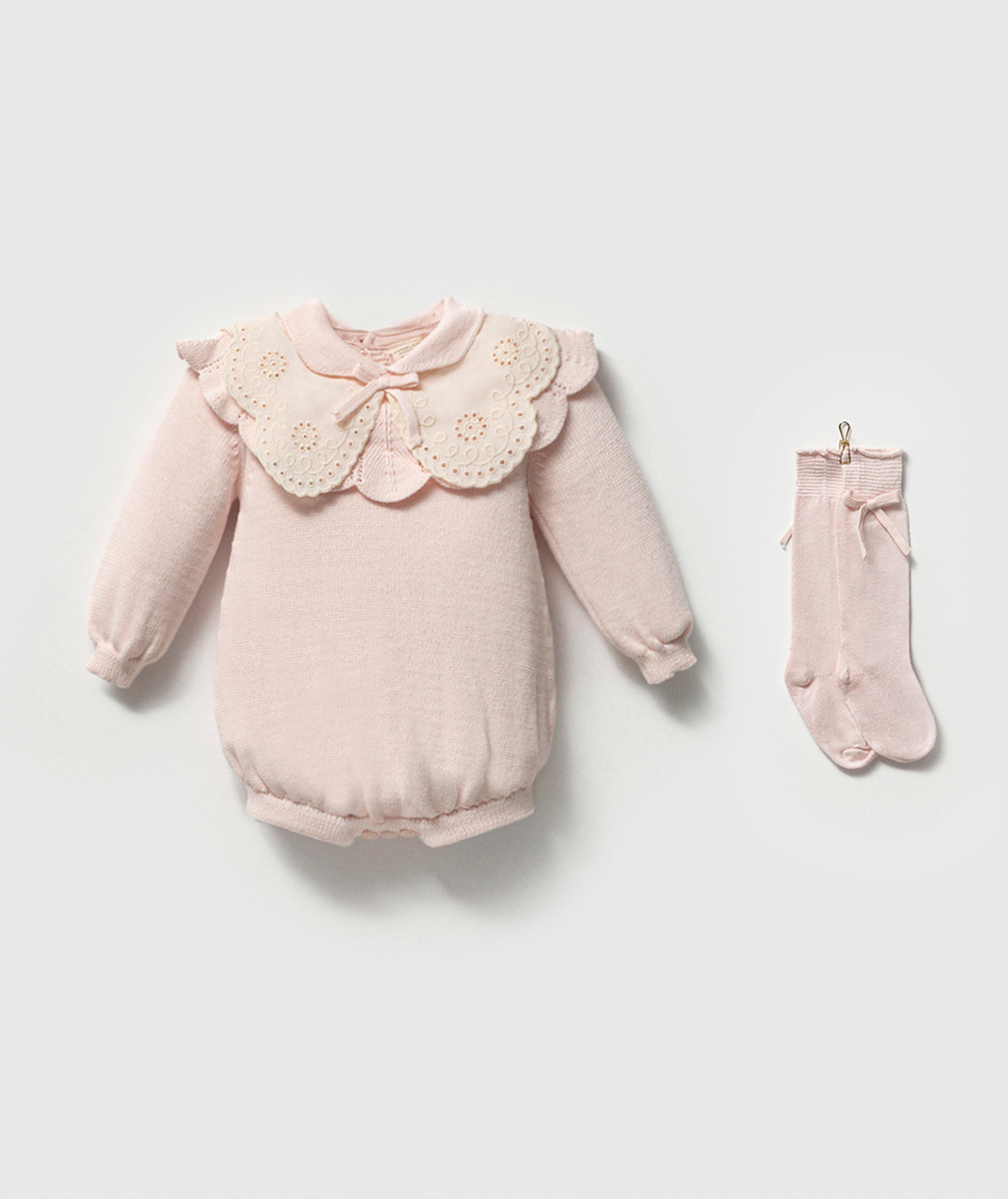 Blush Petal Baby Girl Set | 2 Pieces