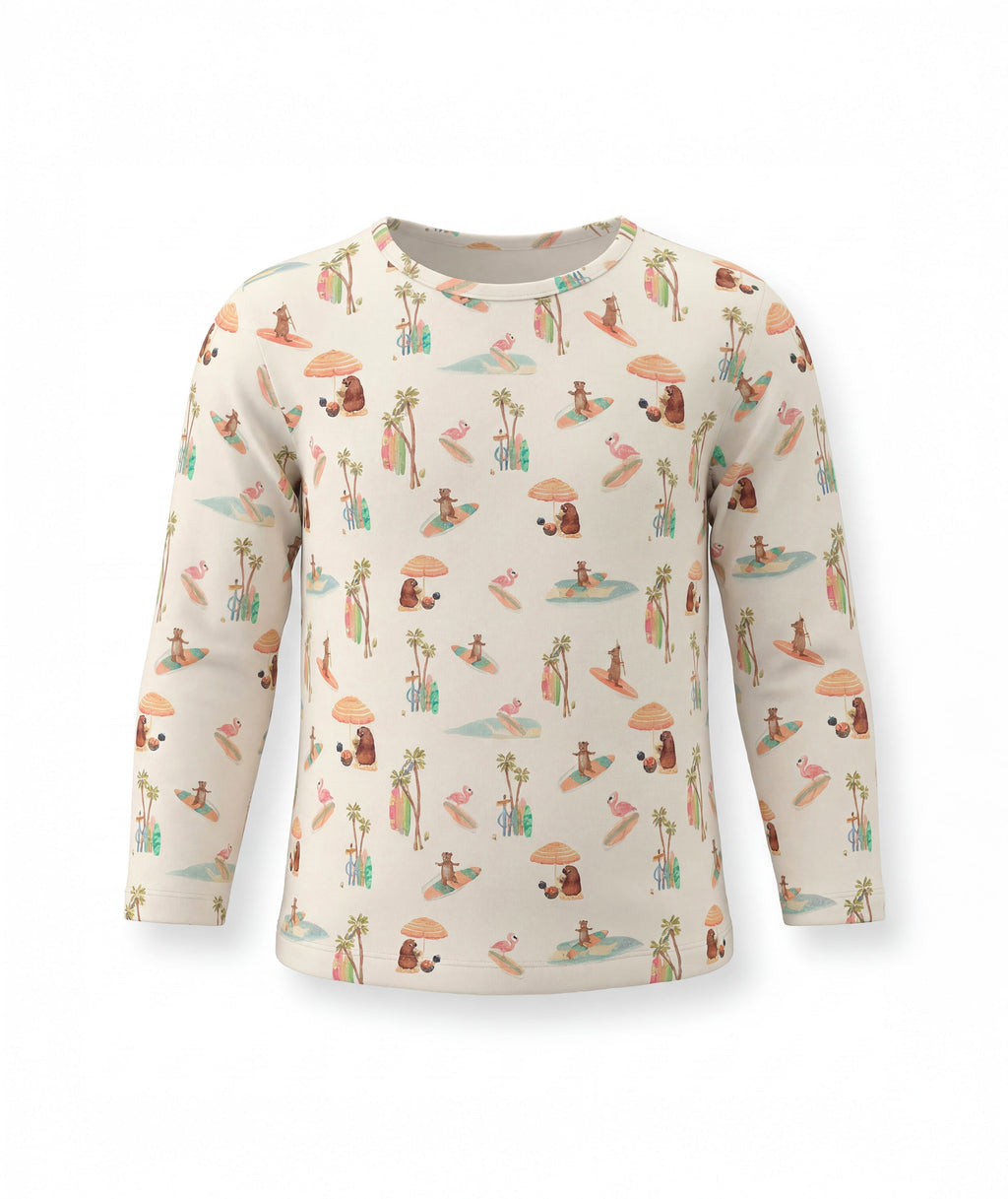 Long Sleeve Tee — Beach