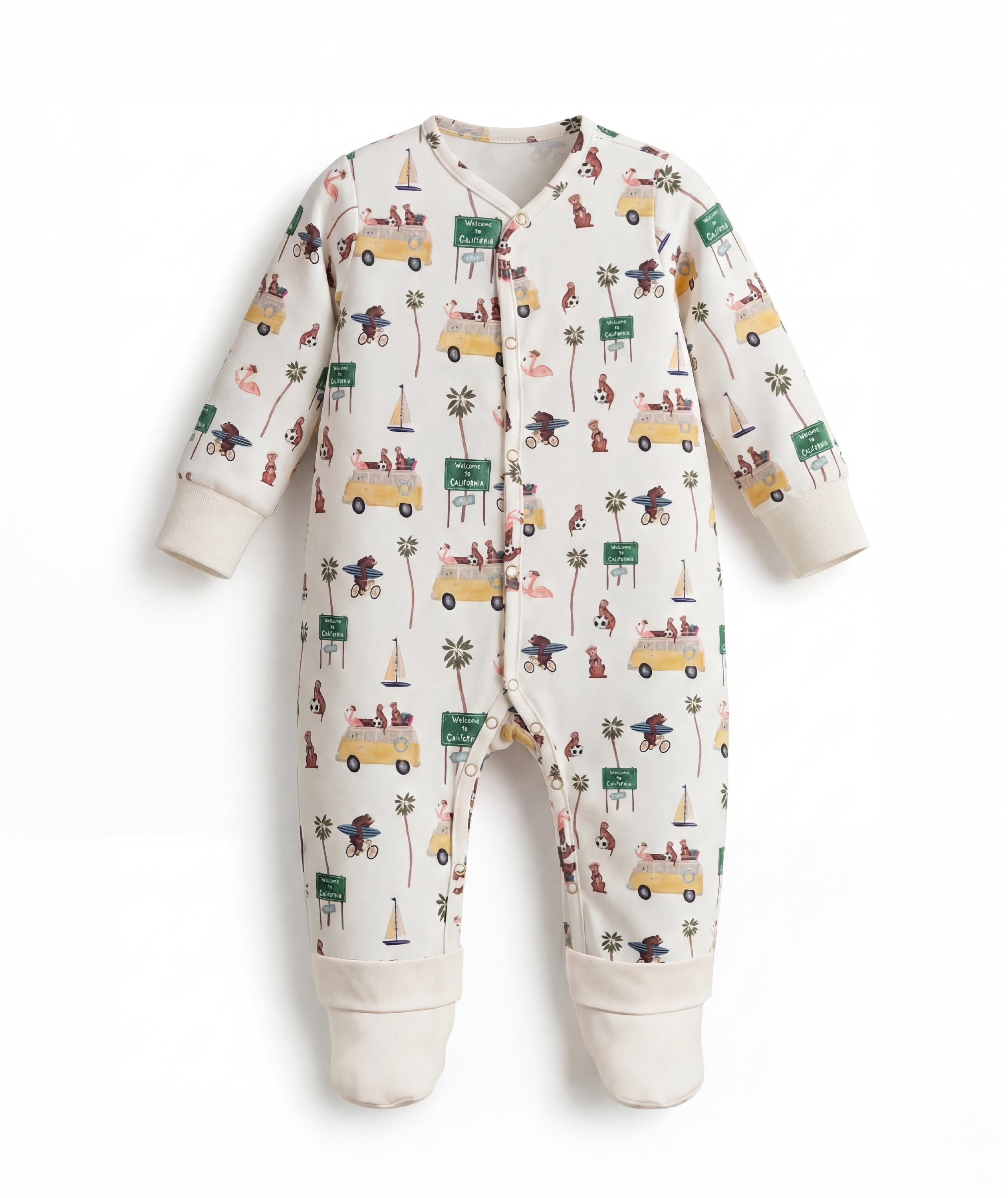 Baby Romper — Road Trip