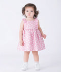 Polka Dot Ruffle Pink Baby Dress