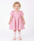 Pink Dot Charm Baby Dress