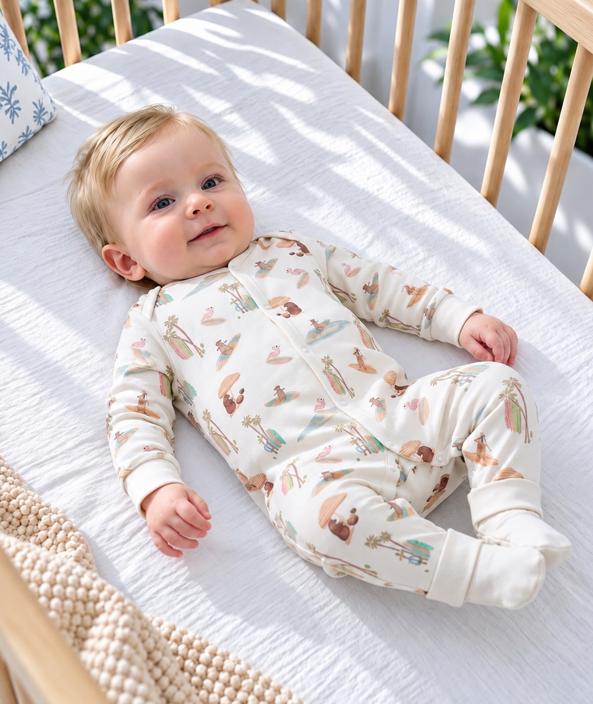 Baby Romper — Beach