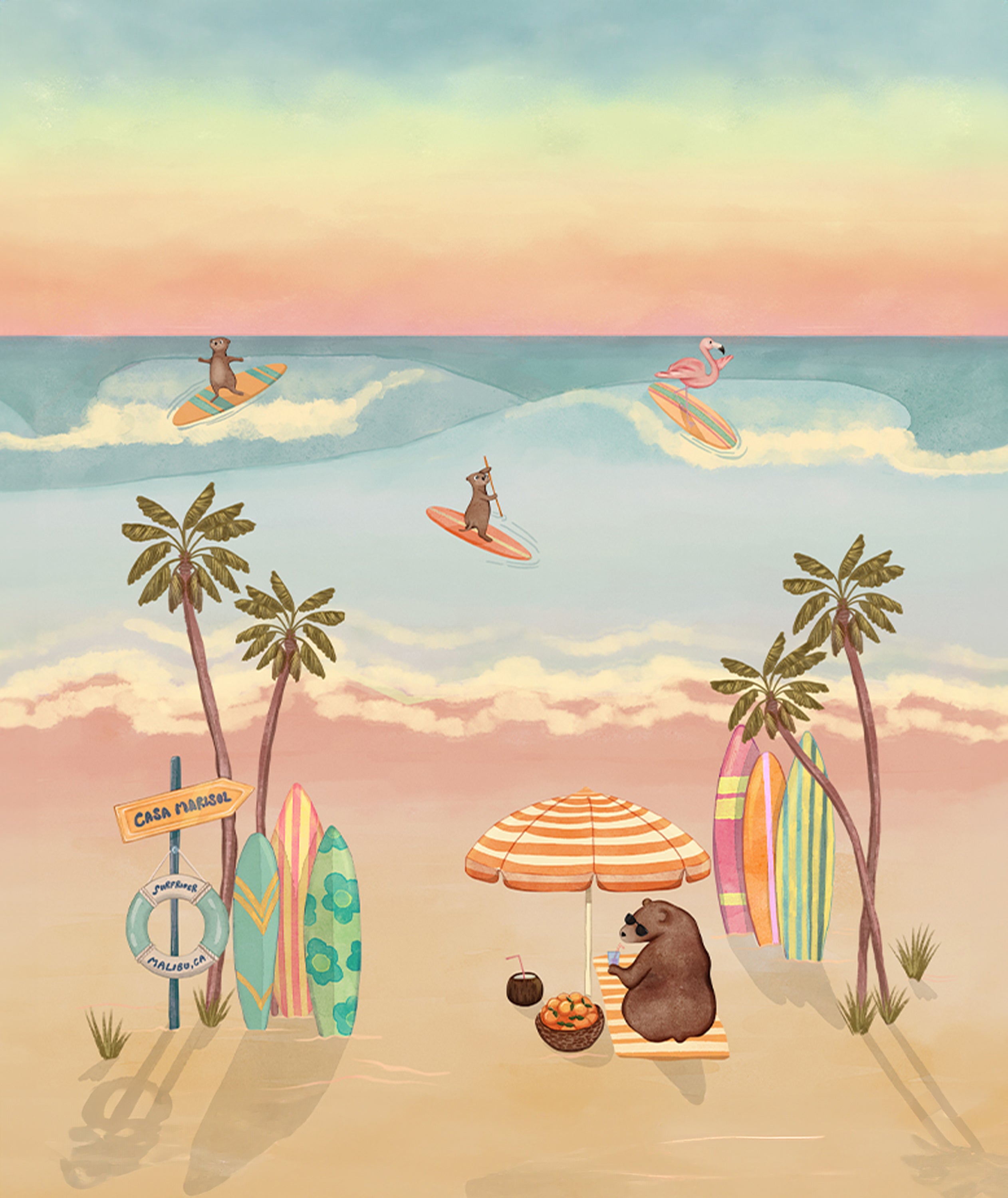 Baby Sleep Sack — Beach