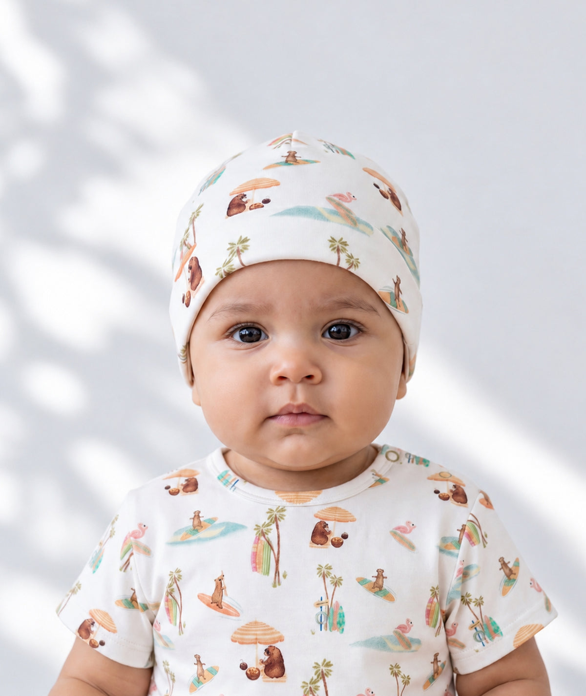 Baby Beanie — Beach