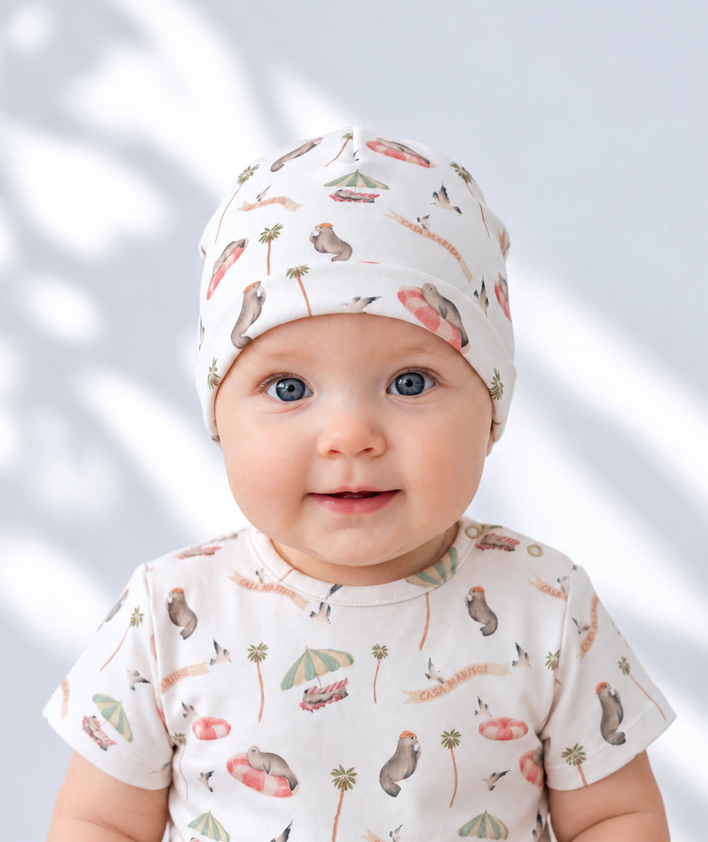 Baby Beanie — Pool Party