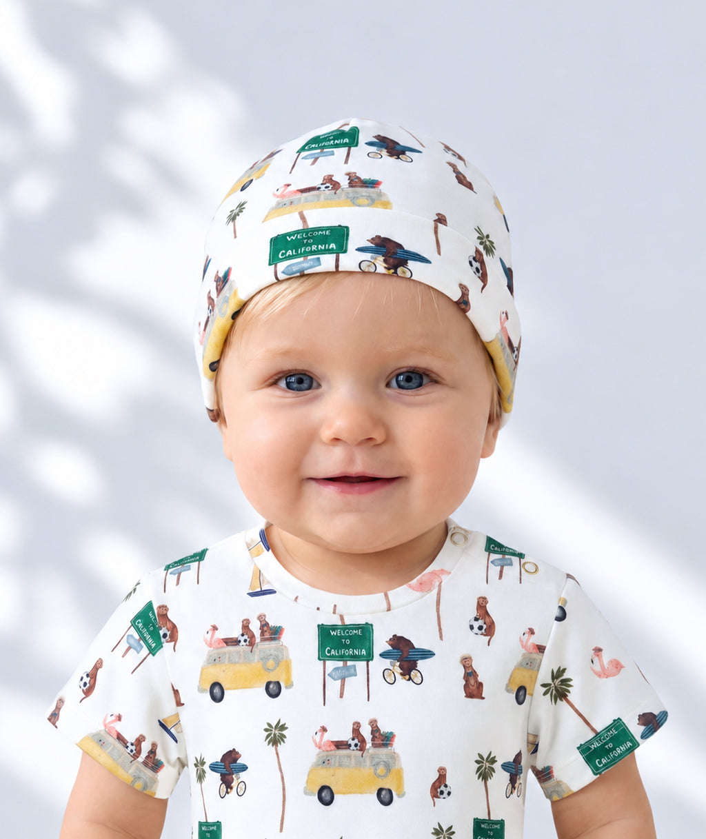 Baby Beanie — Road Trip