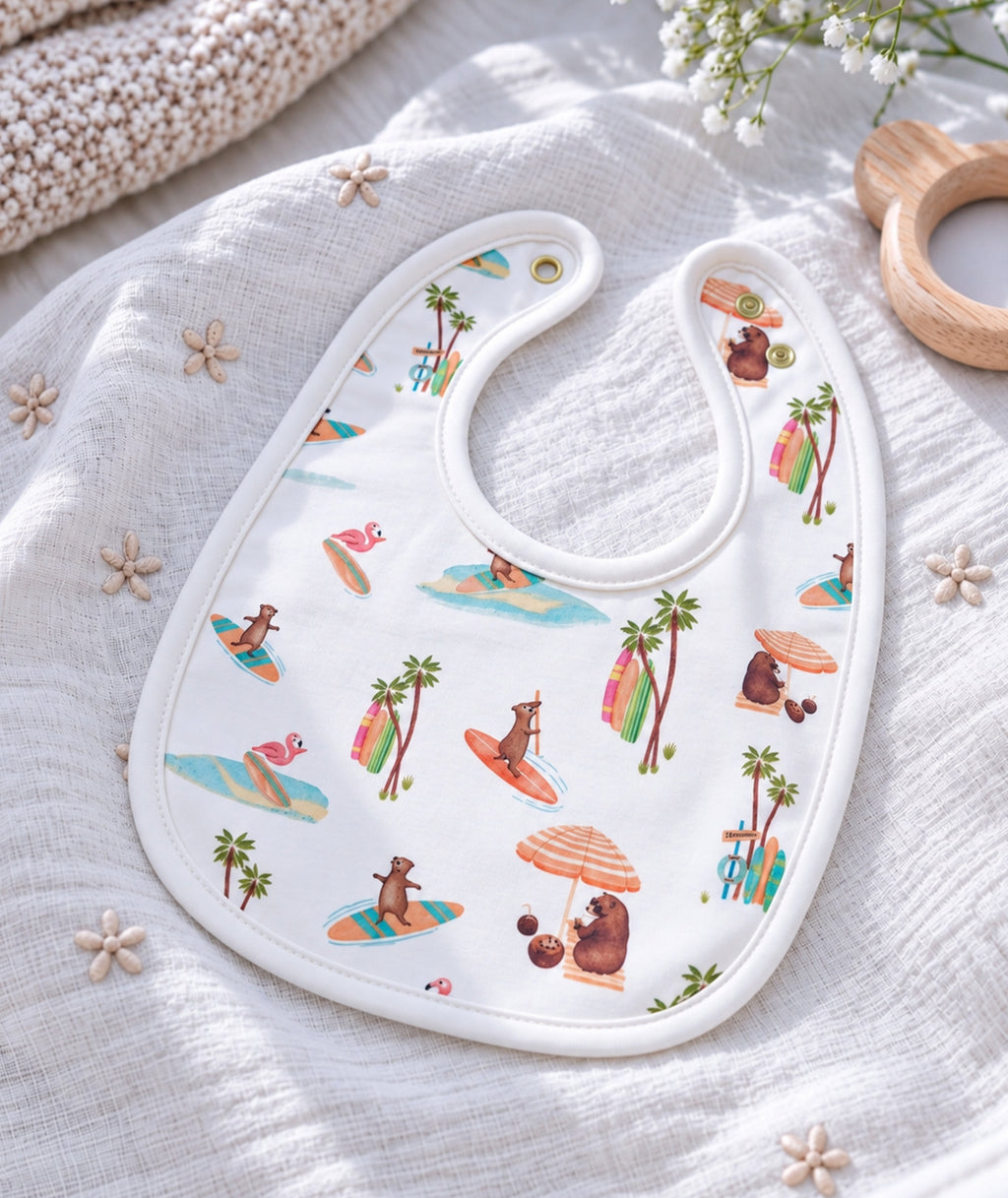 Baby Bib — Beach