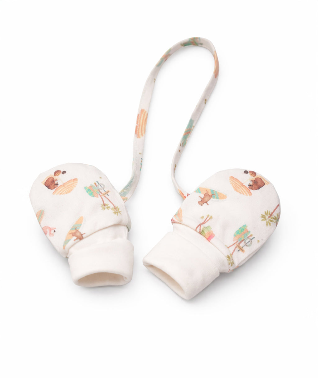Luxury 5-Piece Bodysuit Newborn Gift Set — Beach