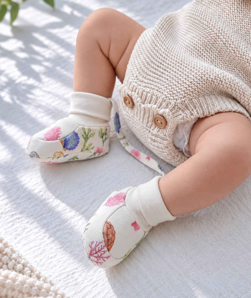 Baby Booties — Ocean