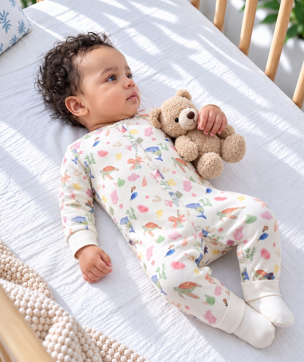 Baby Romper — Ocean
