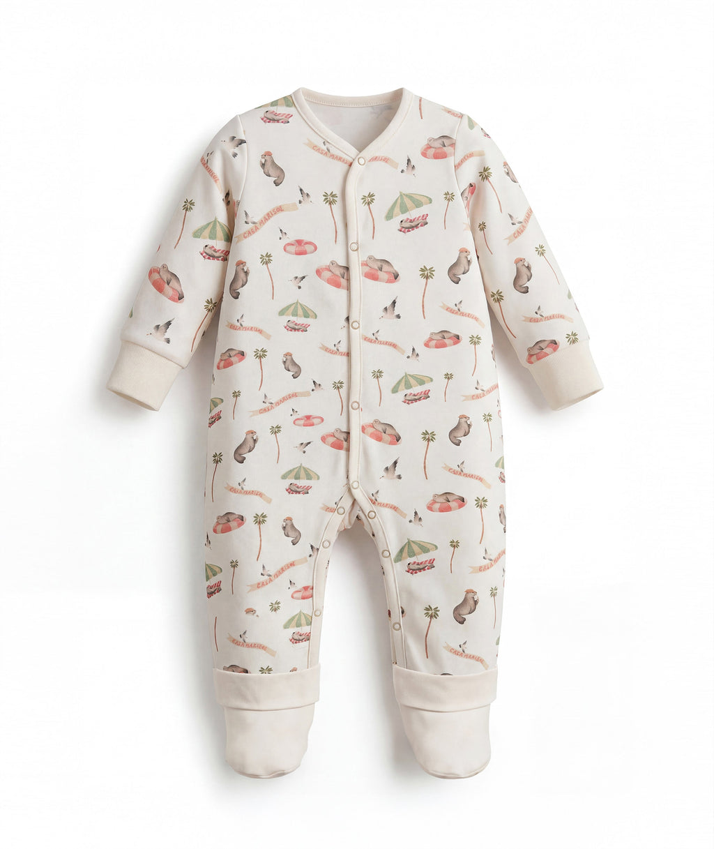 Baby Romper — Pool Party