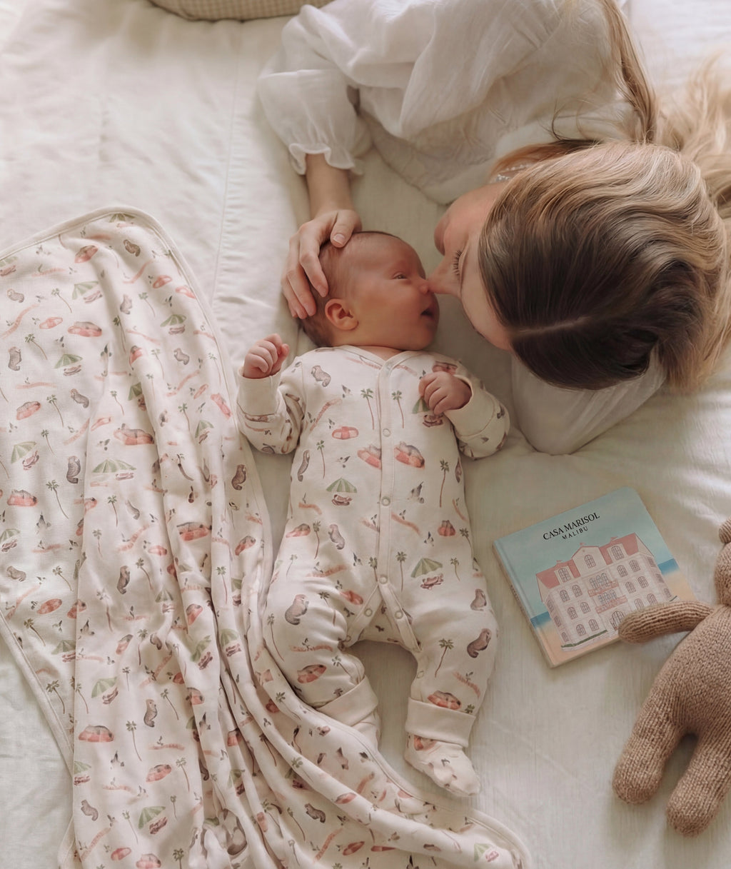 Baby Blanket — Pool Party