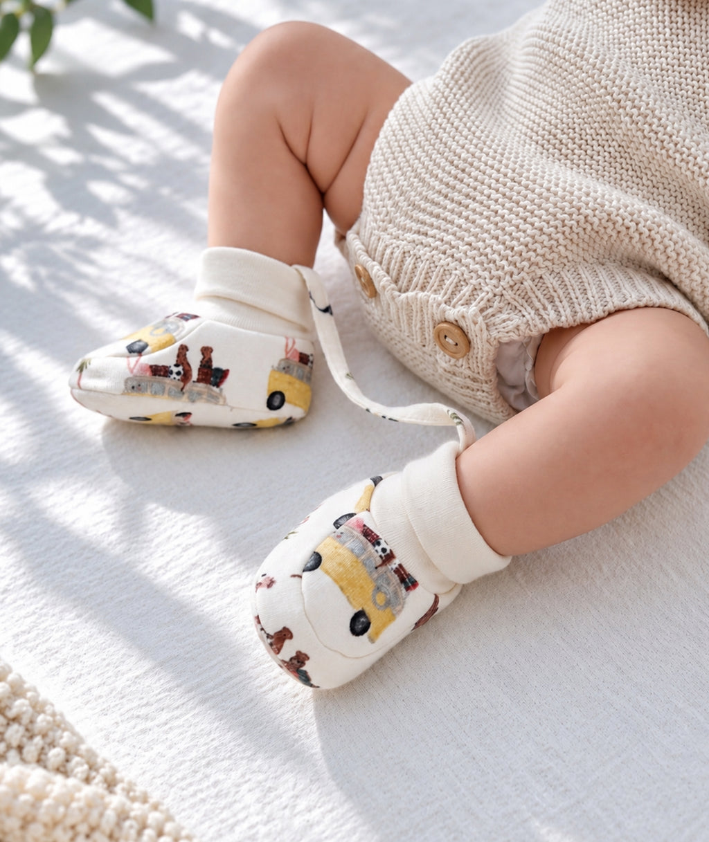Baby Booties — Road Trip