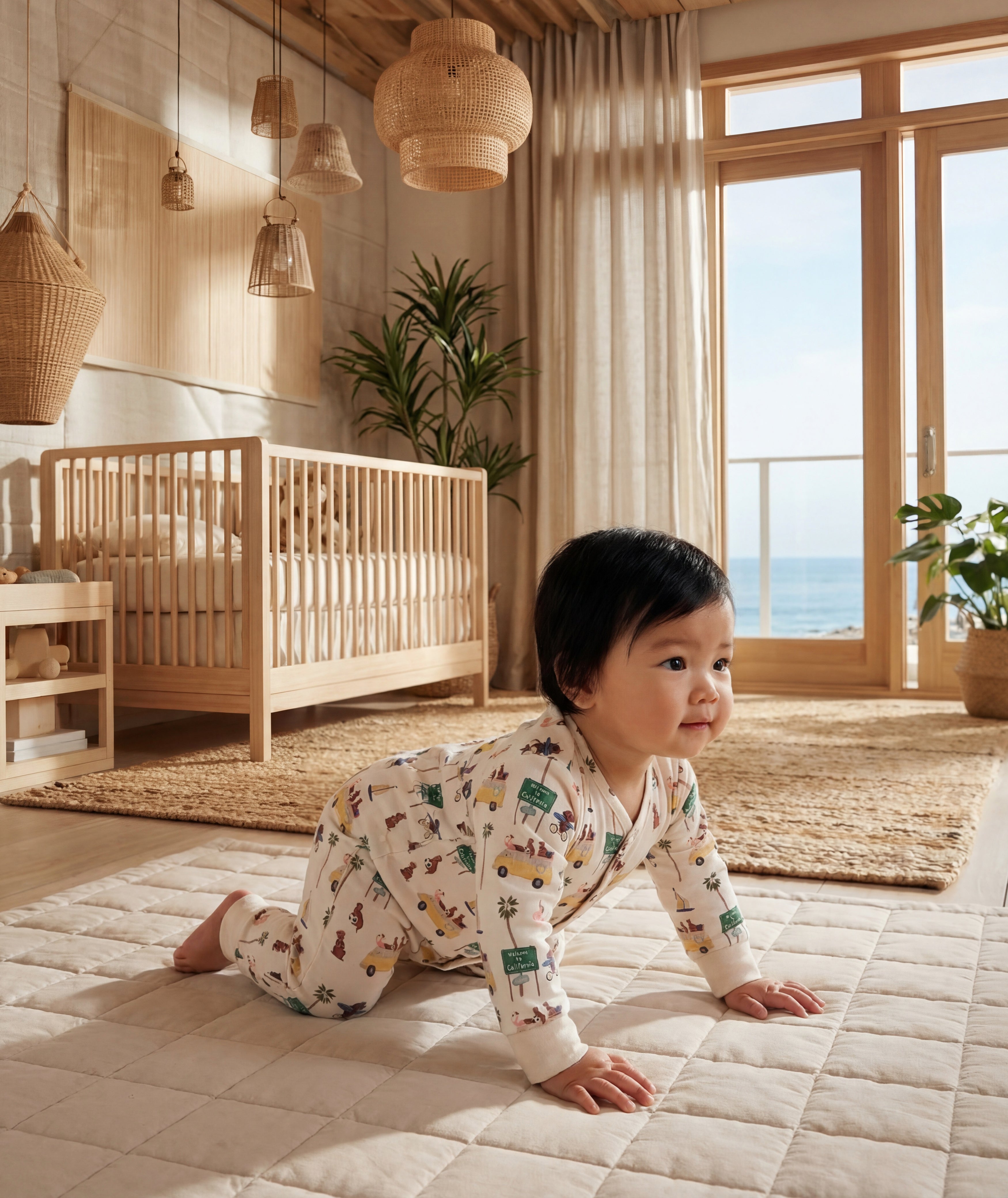 Baby Romper — Road Trip