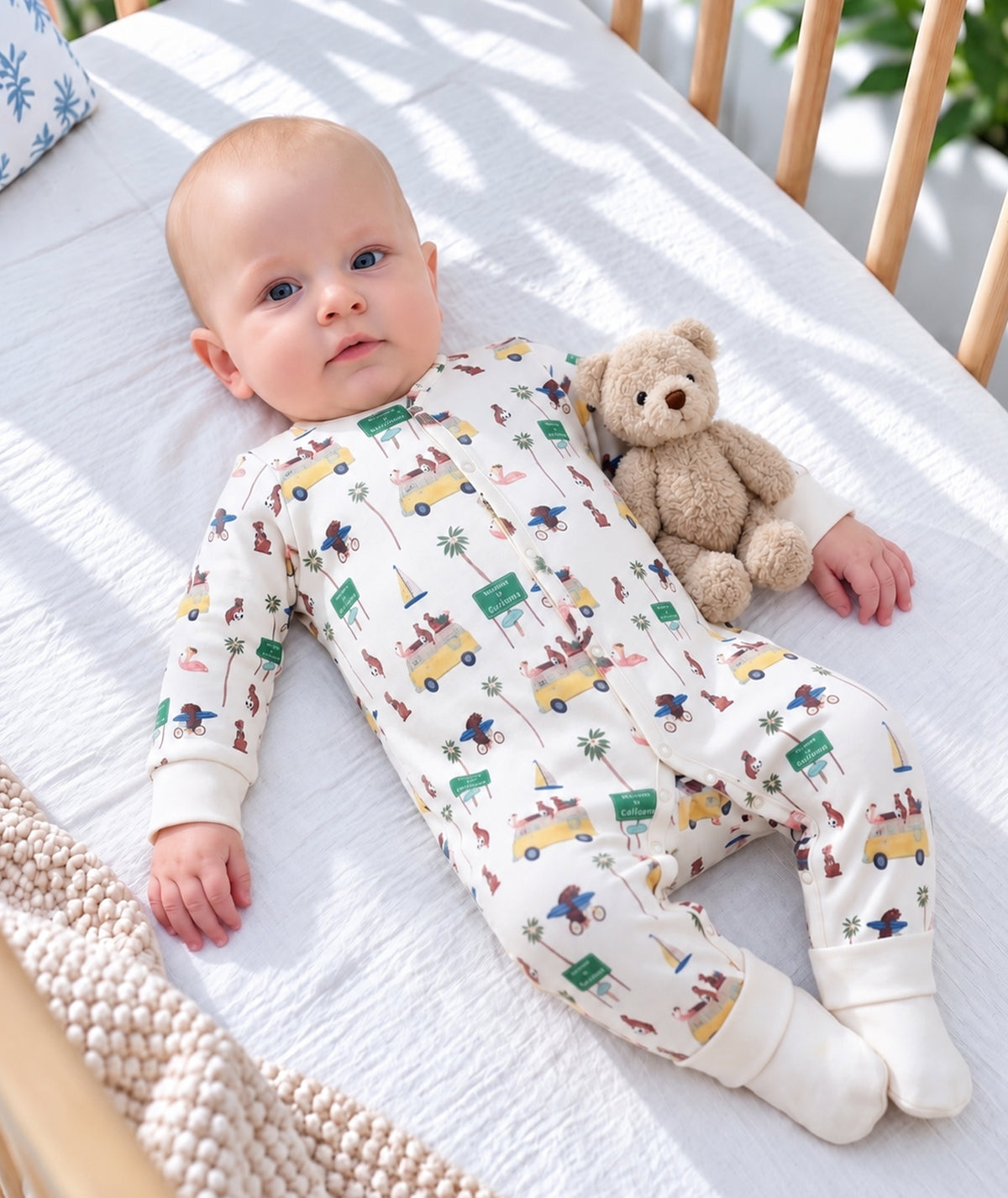 Baby Romper — Road Trip