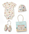 Luxury 3-Piece Bodysuit Newborn Gift Set— Ocean
