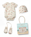 Luxury 3-Piece Bodysuit Newborn Gift Set — Pool Party