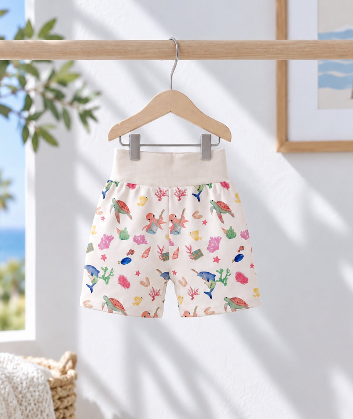 Baby Shorts — Ocean